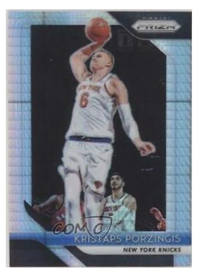 2018-19 Panini Prizm Base Set Kristaps Porzingis #267 card