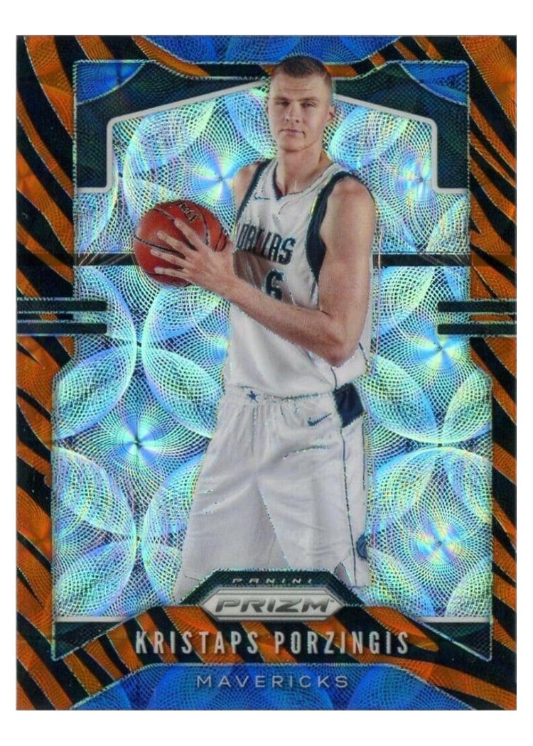 2019-20 Panini Prizm Base Set Kristaps Porzingis #76 card