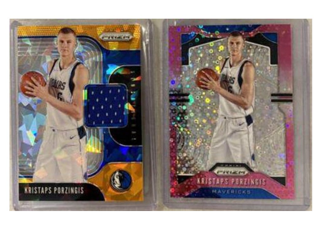 2019-20 Panini Prizm Base Set Kristaps Porzingis #76 card