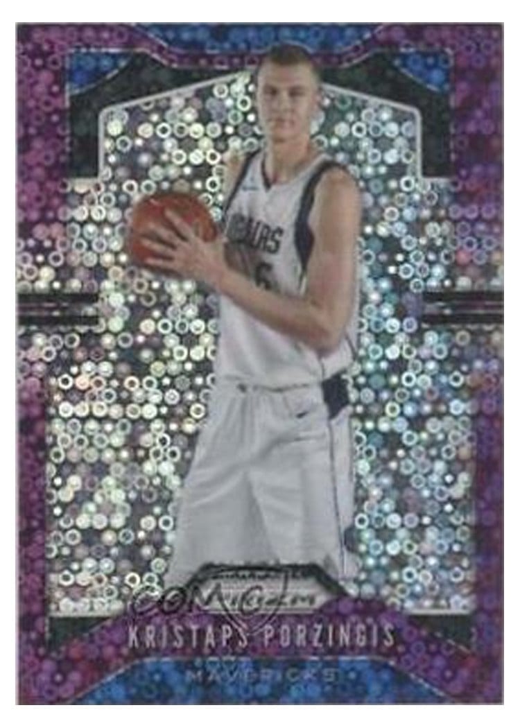2019-20 Panini Prizm Base Set Kristaps Porzingis #76 card