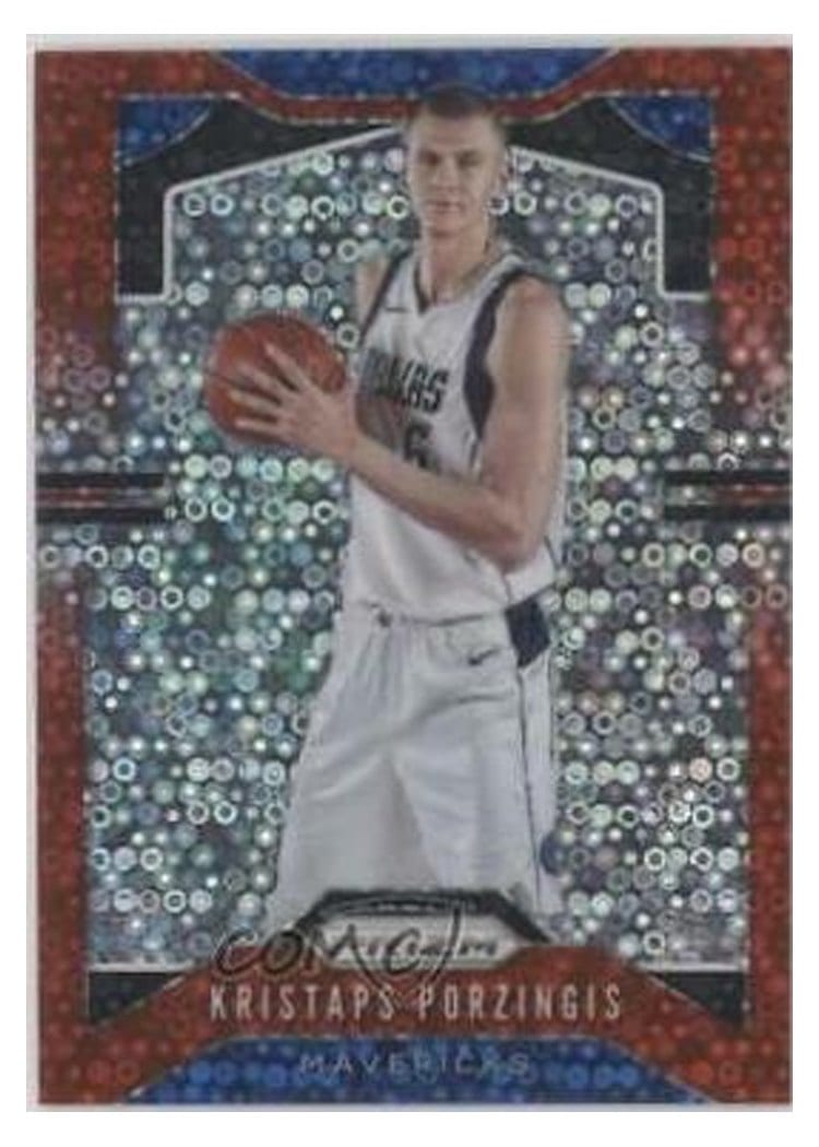 2019-20 Panini Prizm Base Set Kristaps Porzingis #76 card