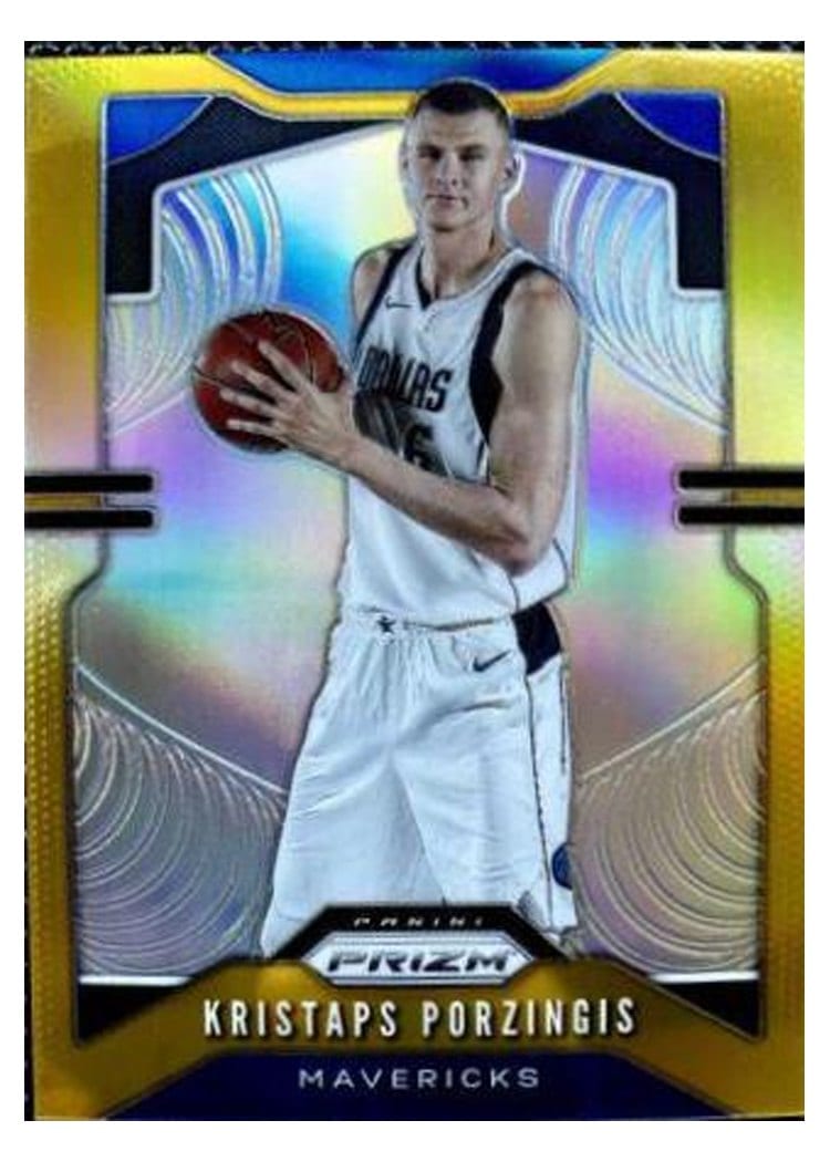 2019-20 Panini Prizm Base Set Kristaps Porzingis #76 card