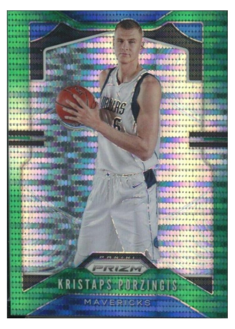 2019-20 Panini Prizm Base Set Kristaps Porzingis #76 card