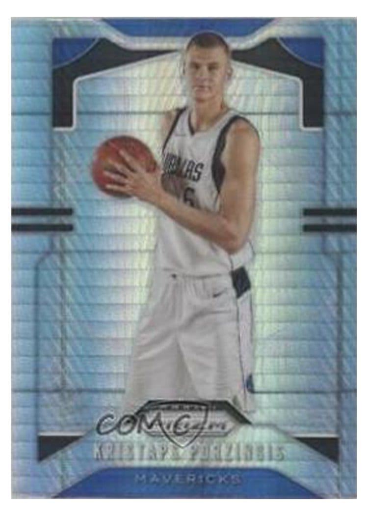2019-20 Panini Prizm Base Set Kristaps Porzingis #76 card