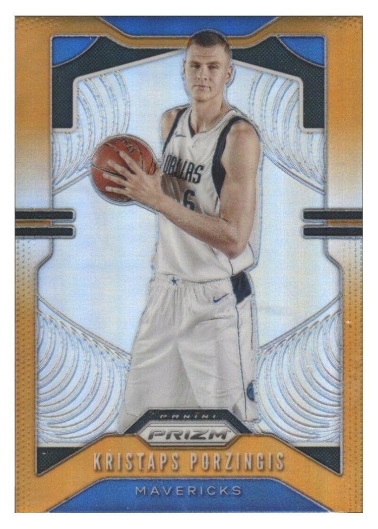 2019-20 Panini Prizm Base Set Kristaps Porzingis #76 card