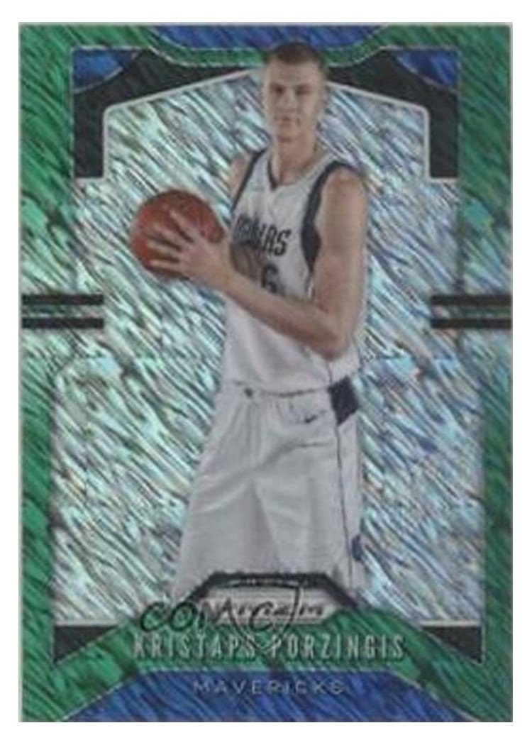 2019-20 Panini Prizm Base Set Kristaps Porzingis #76 card