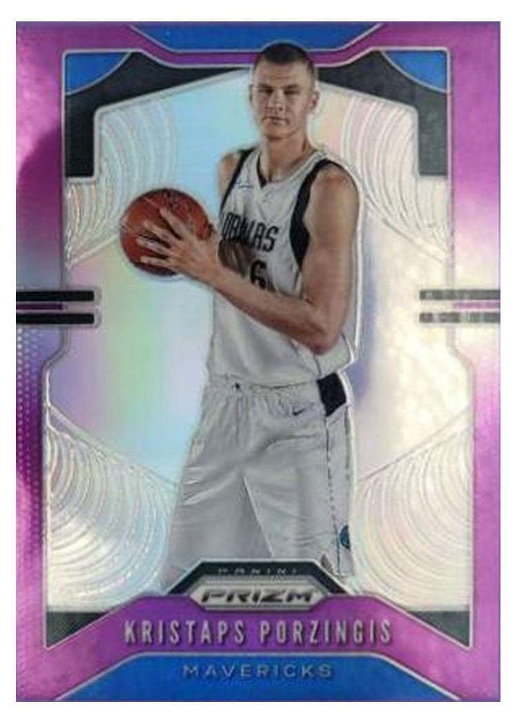 2019-20 Panini Prizm Base Set Kristaps Porzingis #76 card