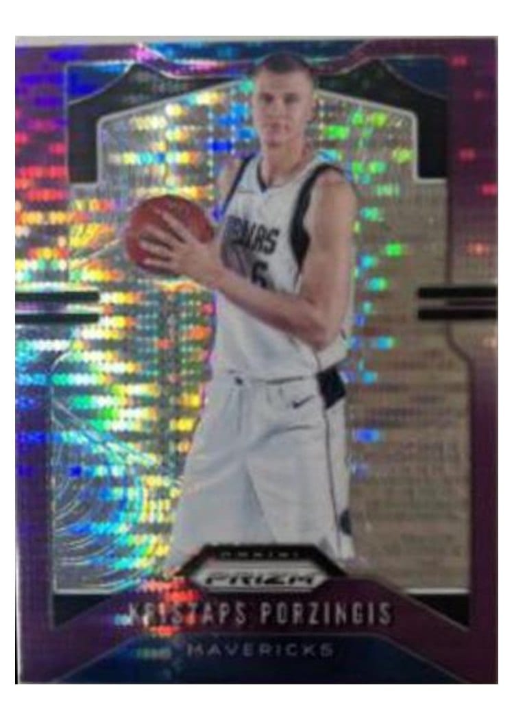 2019-20 Panini Prizm Base Set Kristaps Porzingis #76 card