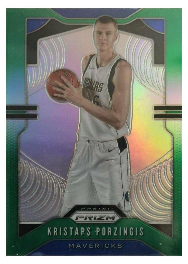 2019-20 Panini Prizm Base Set Kristaps Porzingis #76 card