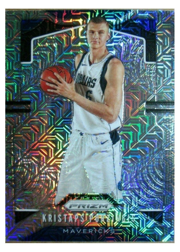 2019-20 Panini Prizm Base Set Kristaps Porzingis #76 card