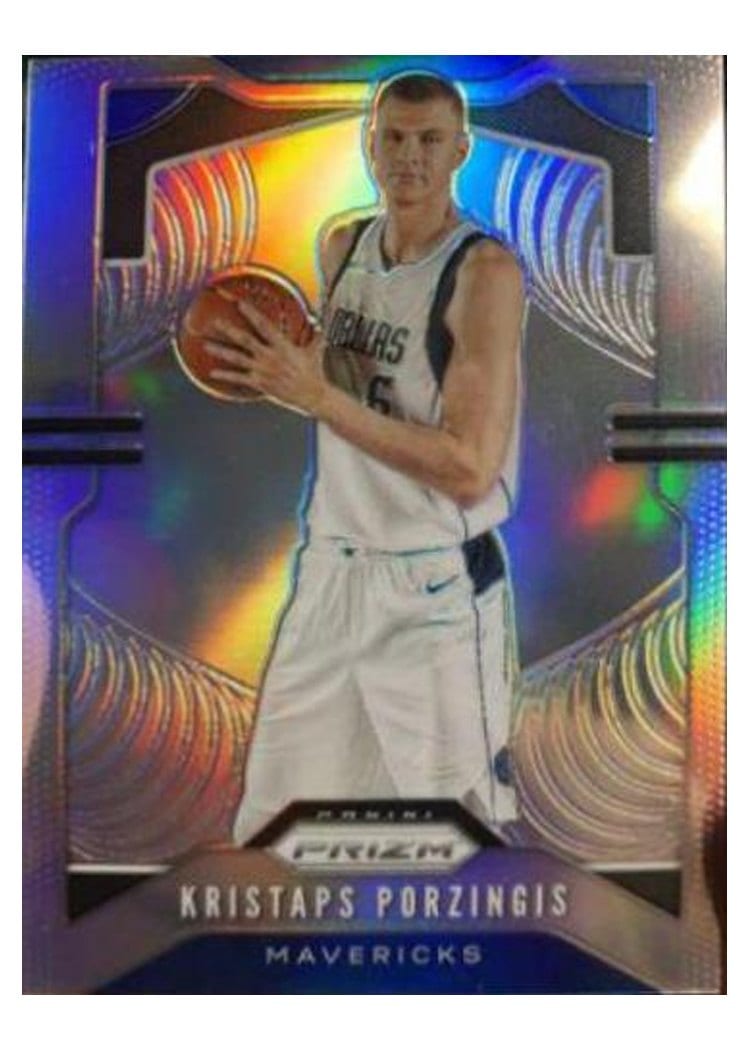 2019-20 Panini Prizm Base Set Kristaps Porzingis #76 card