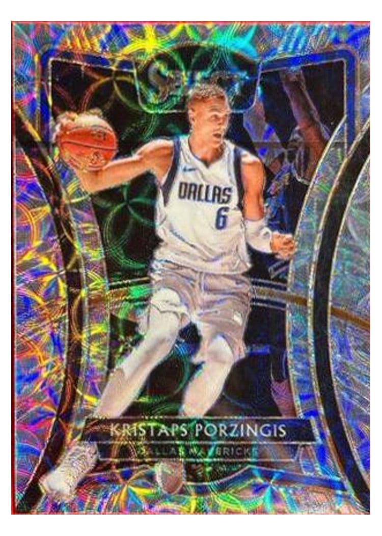 2019-20 Panini Select Base Set Kristaps Porzingis #123 card