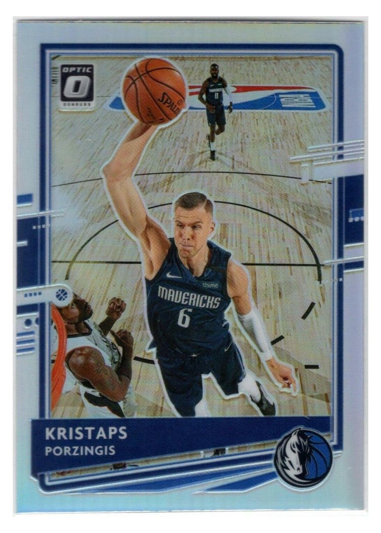 2020-21 Donruss Optic Base Set Kristaps Porzingis #82 card