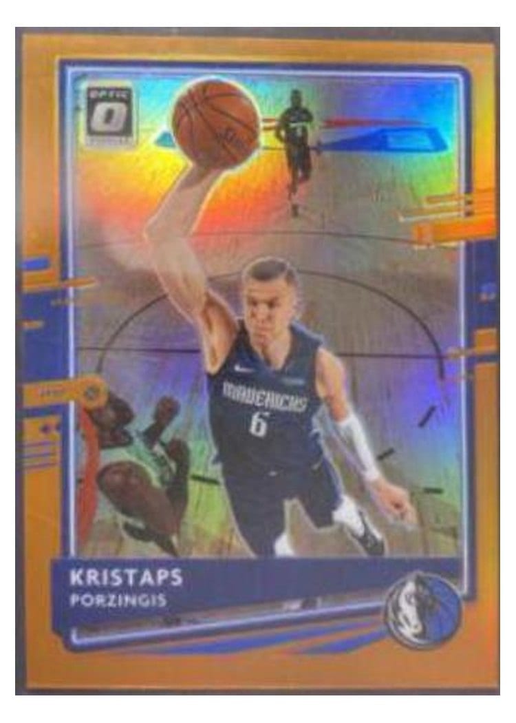 2020-21 Donruss Optic Base Set Kristaps Porzingis #82 card