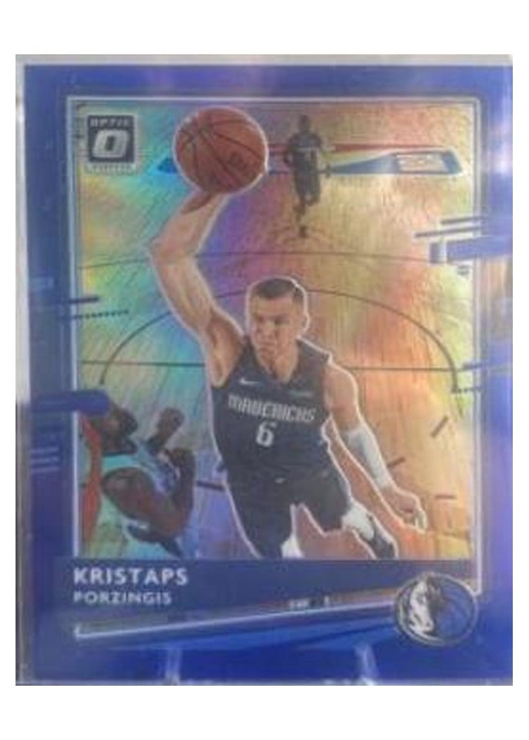 2020-21 Donruss Optic Base Set Kristaps Porzingis #82 card
