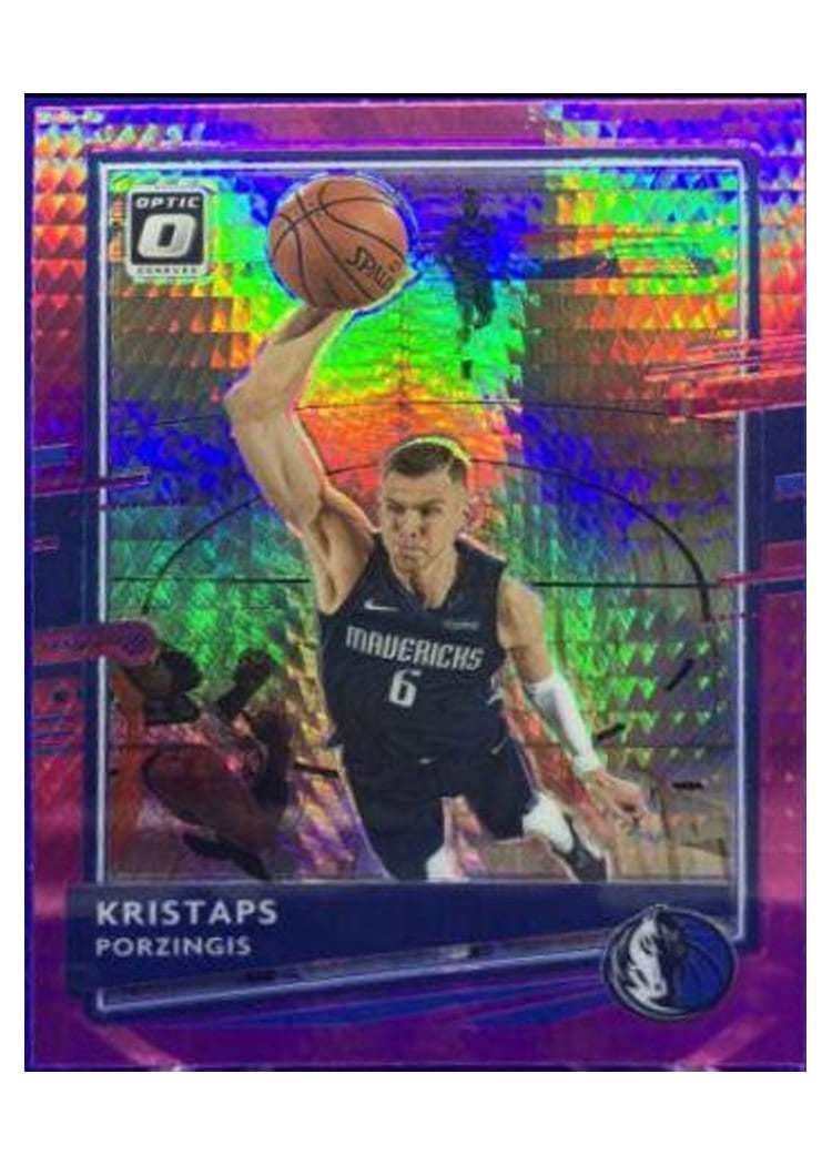 2020-21 Donruss Optic Base Set Kristaps Porzingis #82 card