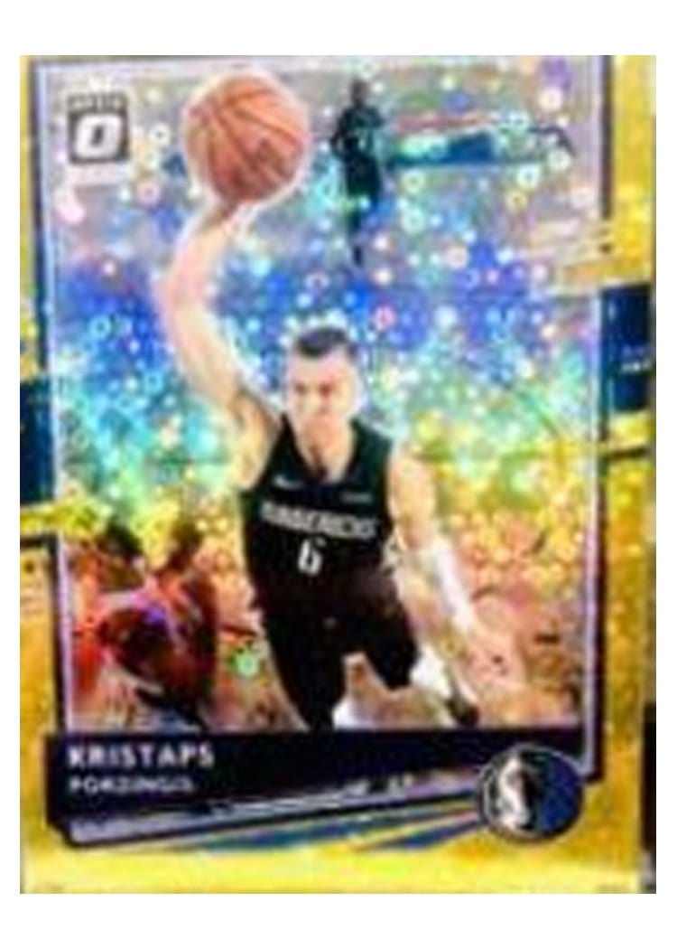 2020-21 Donruss Optic Base Set Kristaps Porzingis #82 card