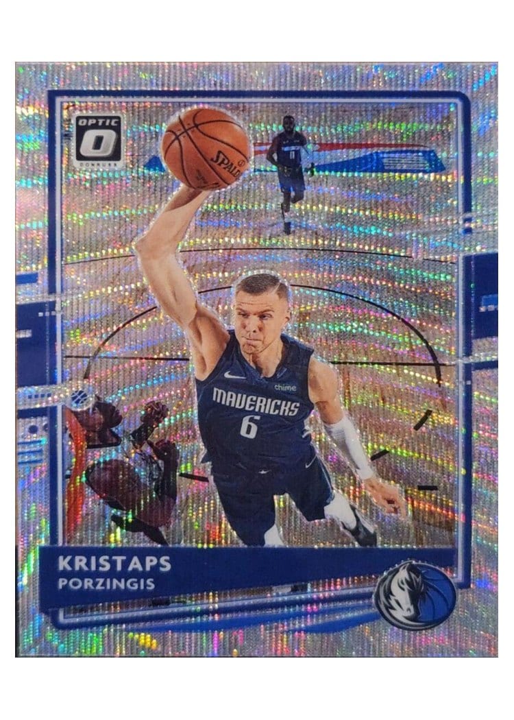 2020-21 Donruss Optic Base Set Kristaps Porzingis #82 card