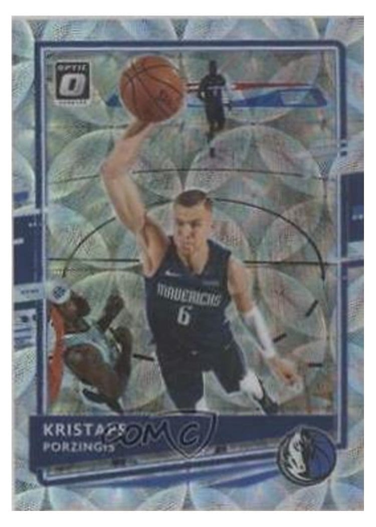 2020-21 Donruss Optic Base Set Kristaps Porzingis #82 card