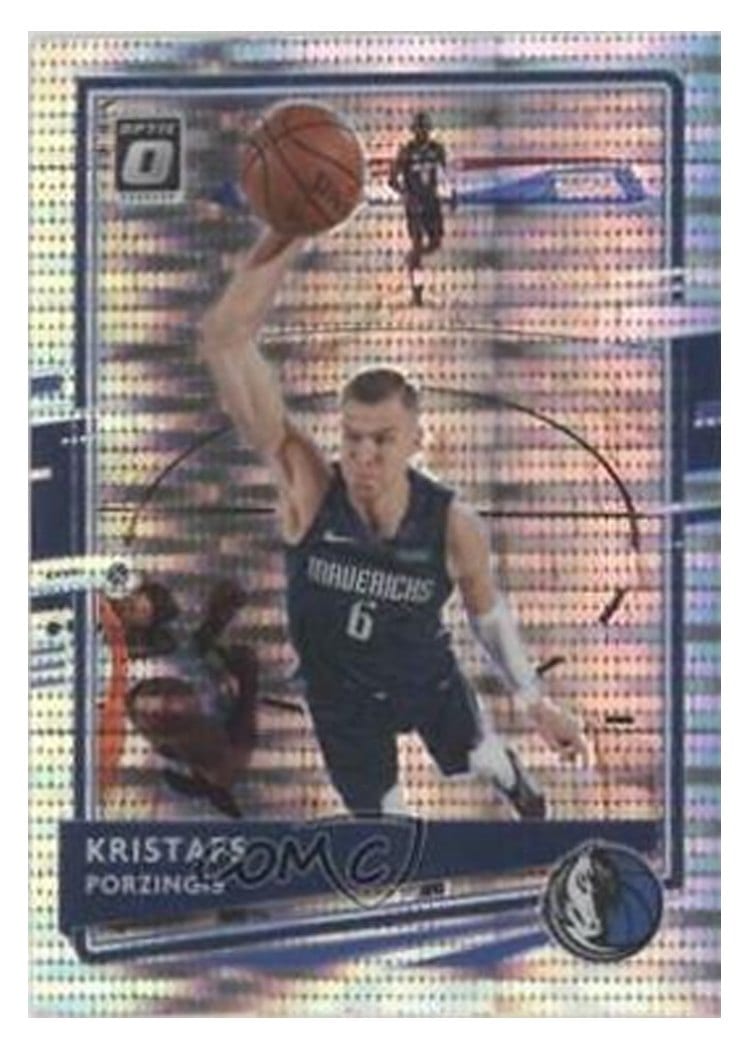 2020-21 Donruss Optic Base Set Kristaps Porzingis #82 card