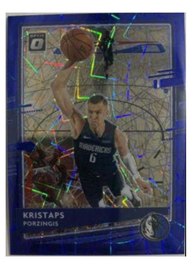 2020-21 Donruss Optic Base Set Kristaps Porzingis #82 card