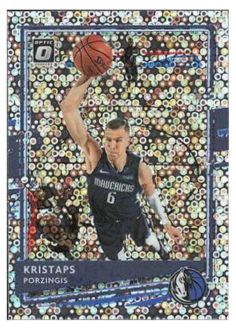 2020-21 Donruss Optic Base Set Kristaps Porzingis #82 card