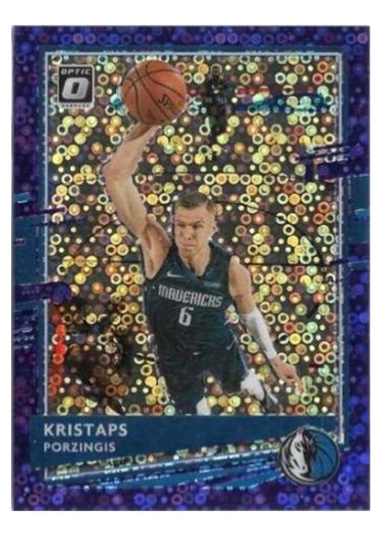 2020-21 Donruss Optic Base Set Kristaps Porzingis #82 card