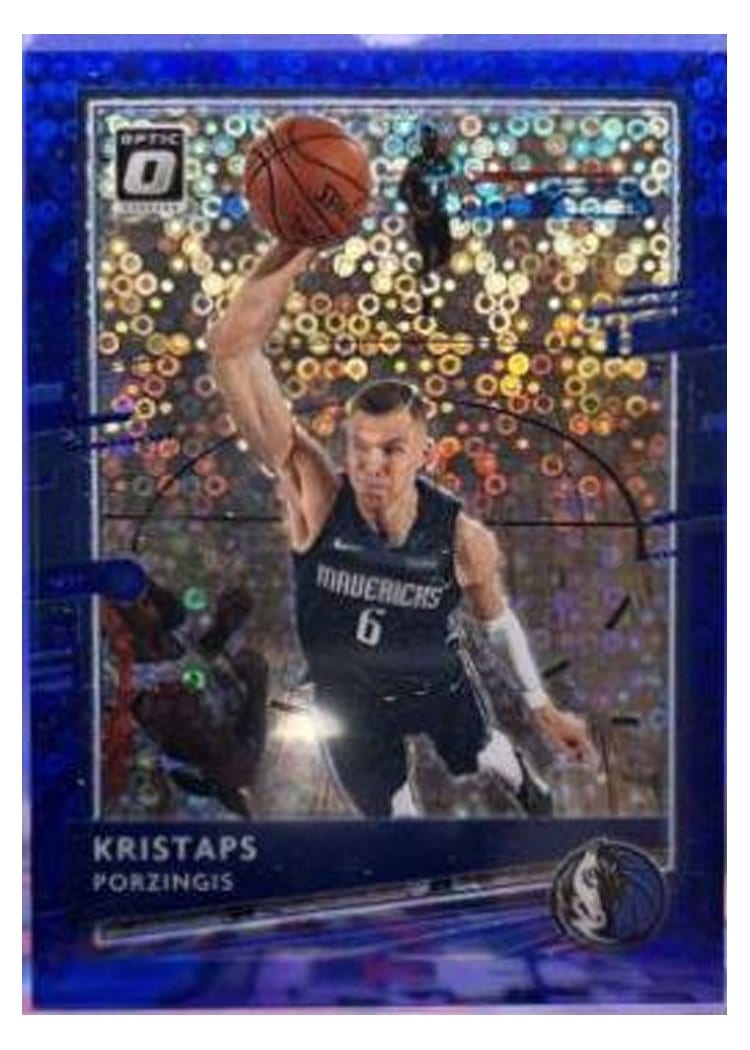 2020-21 Donruss Optic Base Set Kristaps Porzingis #82 card