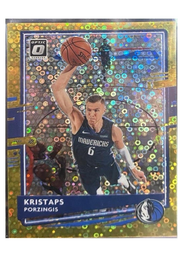 2020-21 Donruss Optic Base Set Kristaps Porzingis #82 card