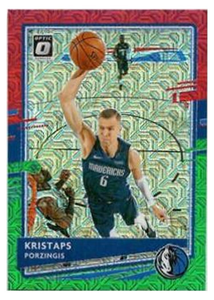2020-21 Donruss Optic Base Set Kristaps Porzingis #82 card