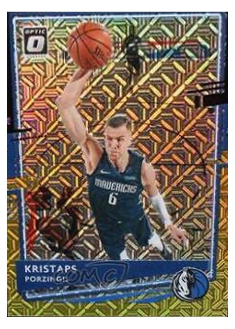 2020-21 Donruss Optic Base Set Kristaps Porzingis #82 card