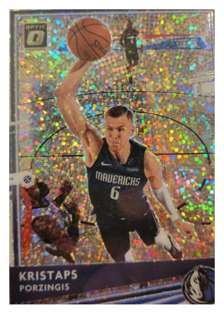 2020-21 Donruss Optic Base Set Kristaps Porzingis #82 card