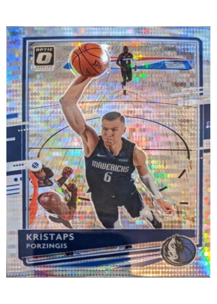 2020-21 Donruss Optic Base Set Kristaps Porzingis #82 card