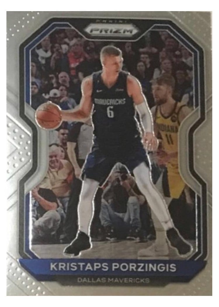 2020-21 Panini Prizm Base Set Kristaps Porzingis #18 card
