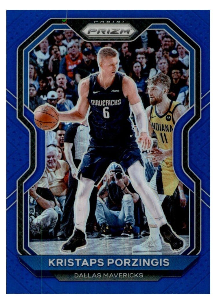 2020-21 Panini Prizm Base Set Kristaps Porzingis #18 card