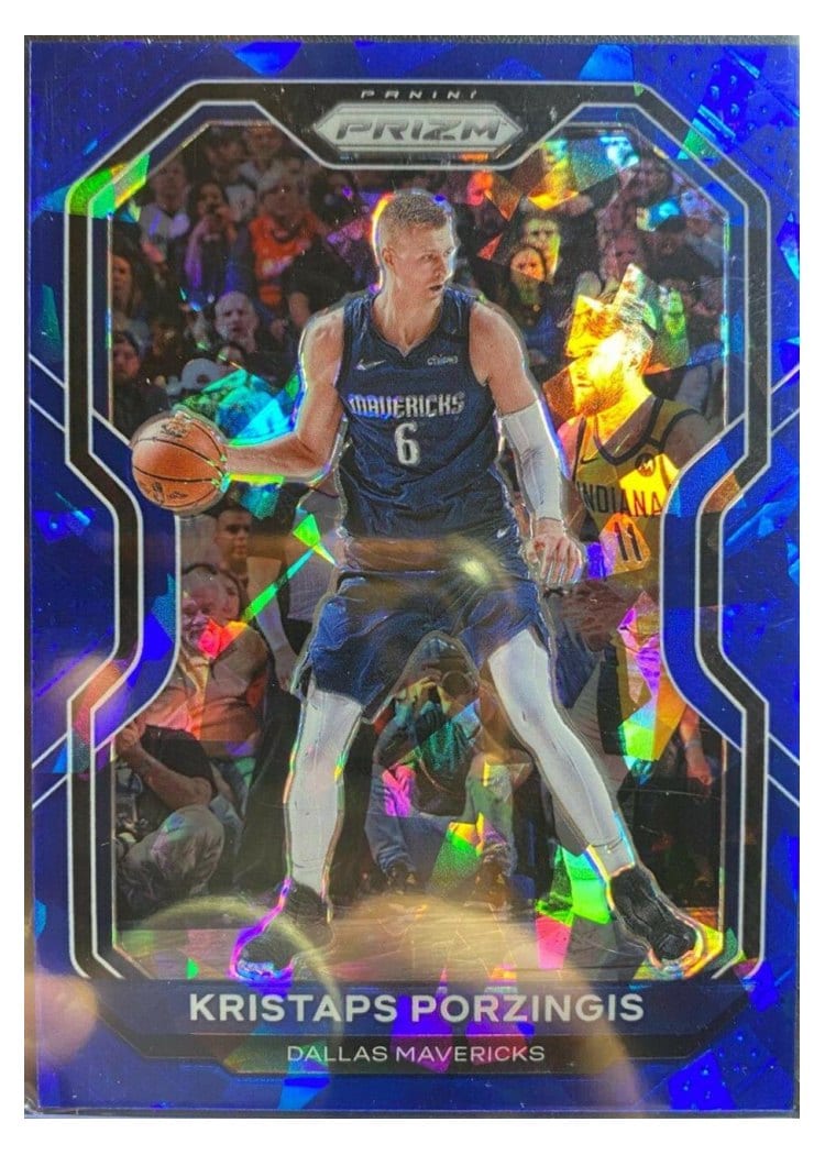 2020-21 Panini Prizm Base Set Kristaps Porzingis #18 card