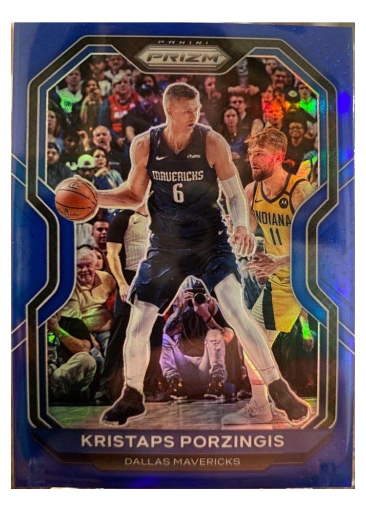 2020-21 Panini Prizm Base Set Kristaps Porzingis #18 card