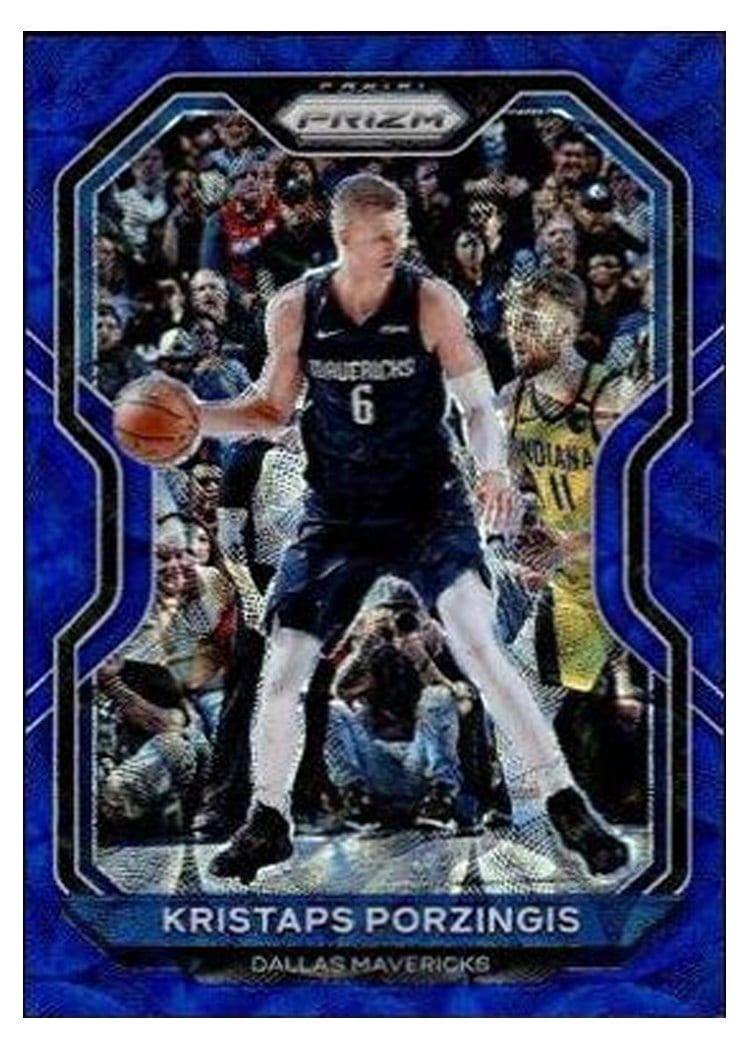 2020-21 Panini Prizm Base Set Kristaps Porzingis #18 card