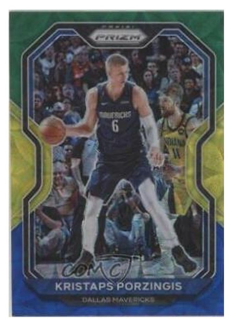 2020-21 Panini Prizm Base Set Kristaps Porzingis #18 card