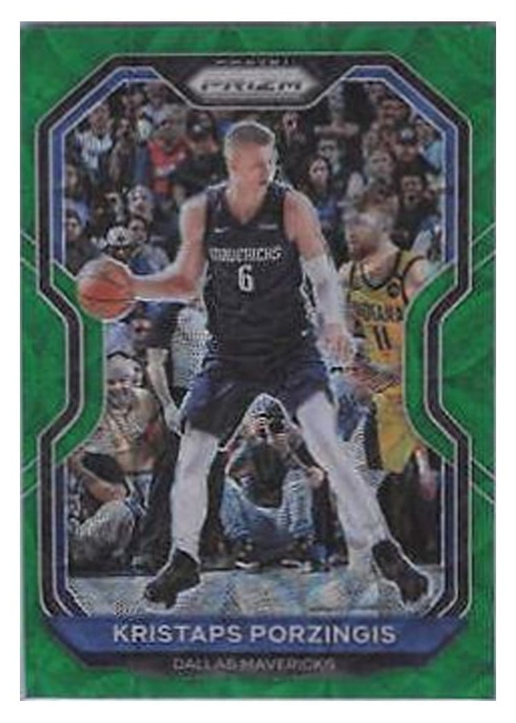 2020-21 Panini Prizm Base Set Kristaps Porzingis #18 card