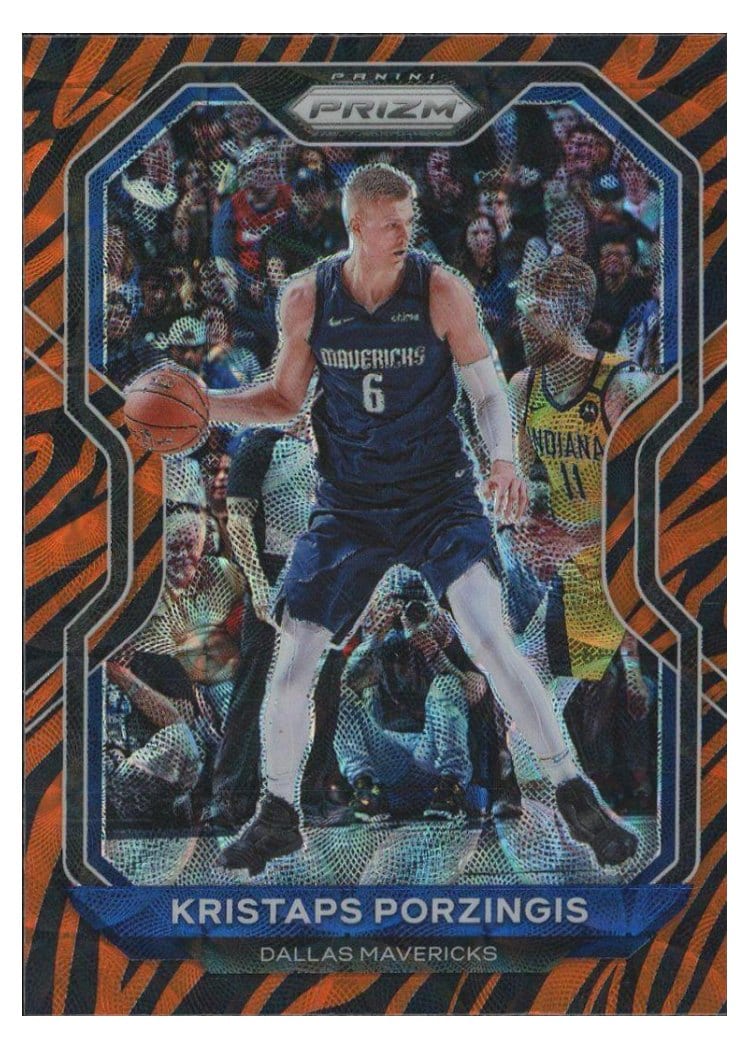 2020-21 Panini Prizm Base Set Kristaps Porzingis #18 card