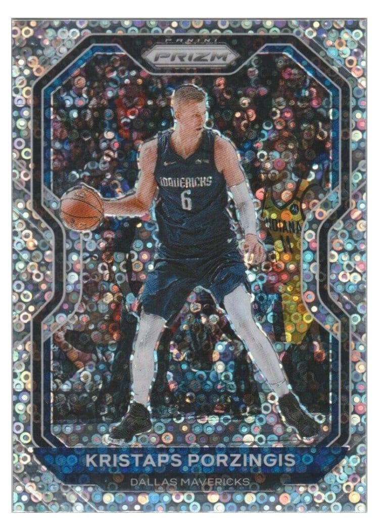 2020-21 Panini Prizm Base Set Kristaps Porzingis #18 card