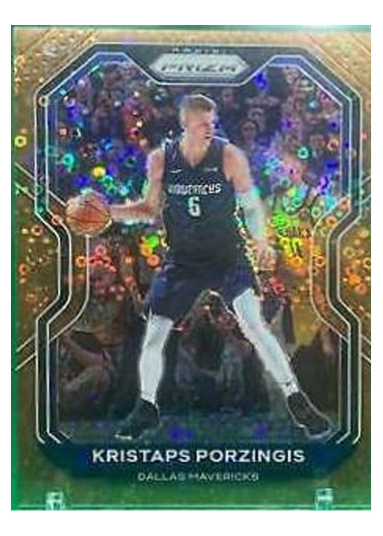 2020-21 Panini Prizm Base Set Kristaps Porzingis #18 card