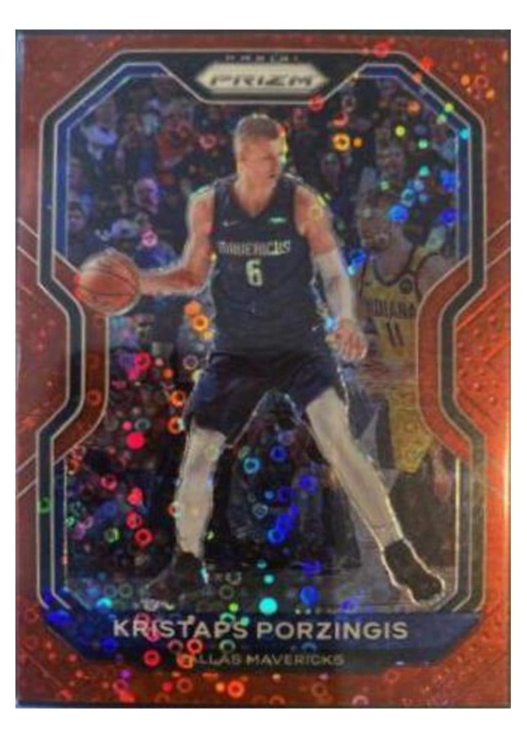 2020-21 Panini Prizm Base Set Kristaps Porzingis #18 card