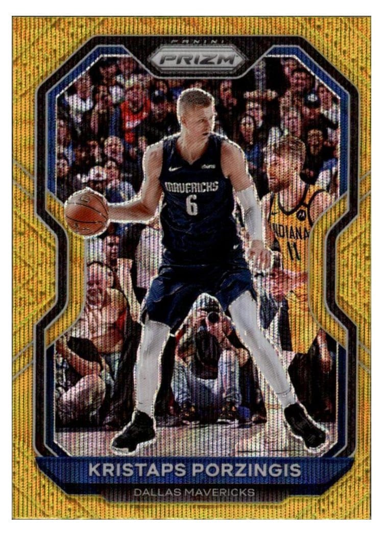 2020-21 Panini Prizm Base Set Kristaps Porzingis #18 card