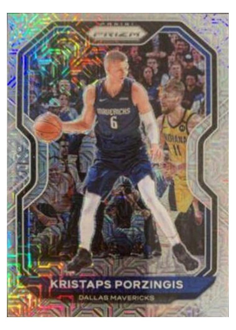 2020-21 Panini Prizm Base Set Kristaps Porzingis #18 card