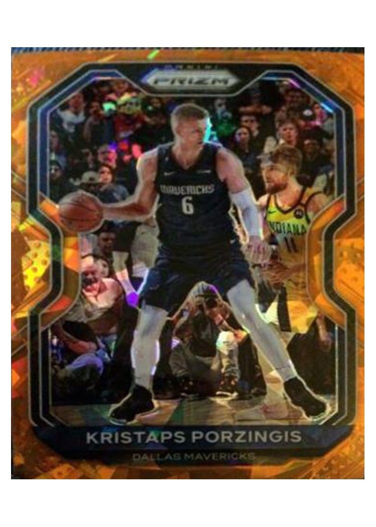 2020-21 Panini Prizm Base Set Kristaps Porzingis #18 card