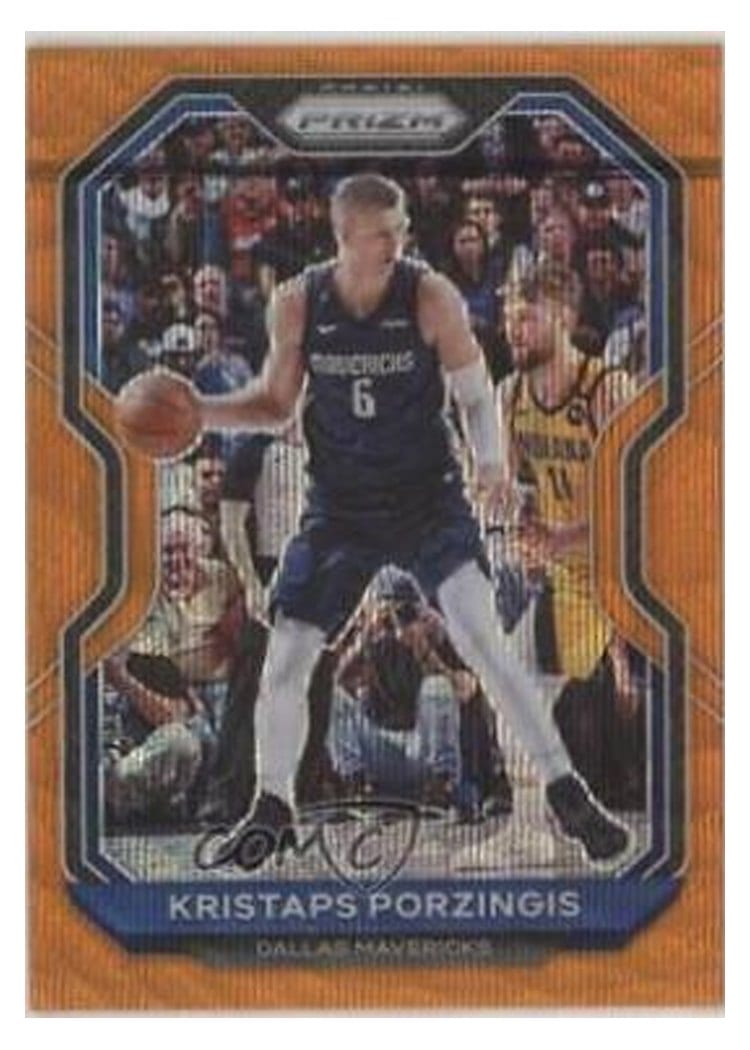 2020-21 Panini Prizm Base Set Kristaps Porzingis #18 card