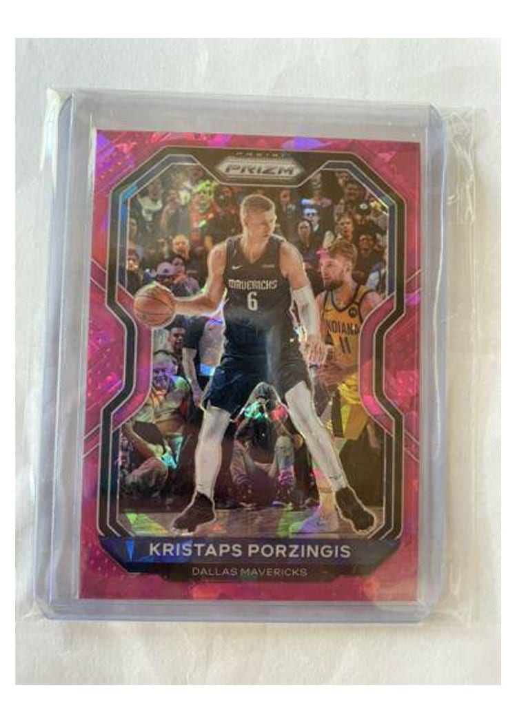 2020-21 Panini Prizm Base Set Kristaps Porzingis #18 card