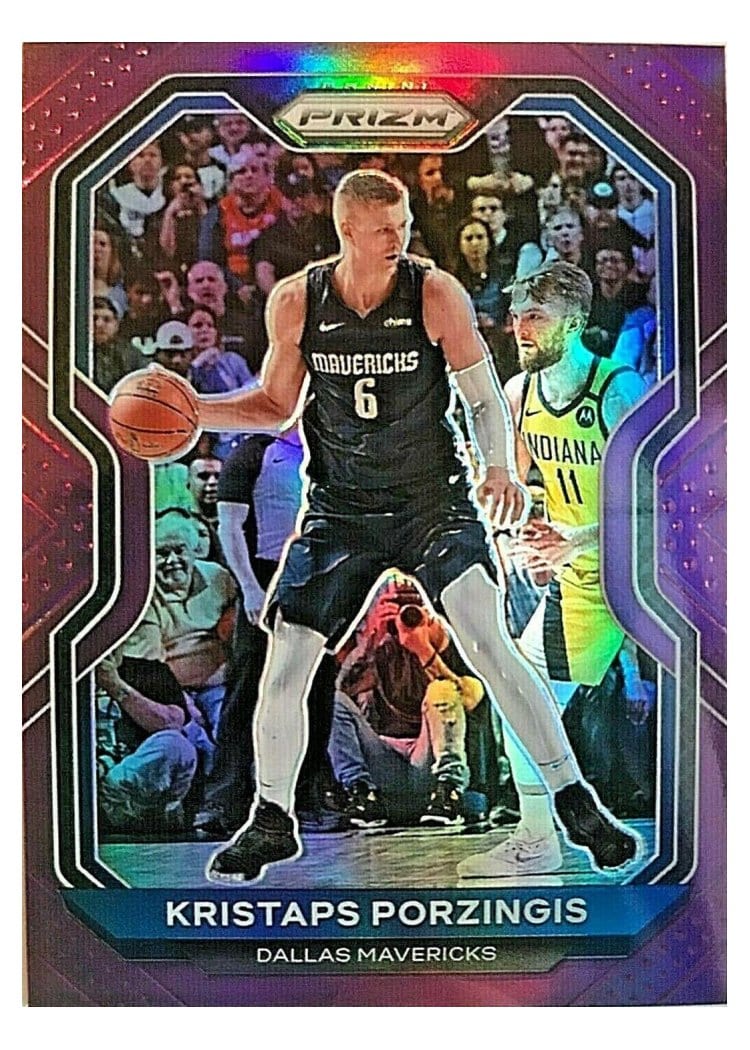 2020-21 Panini Prizm Base Set Kristaps Porzingis #18 card